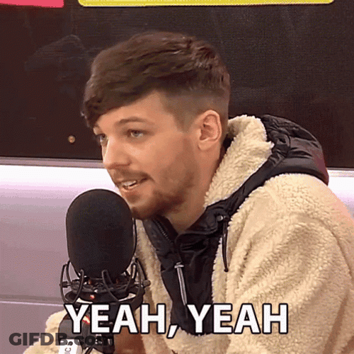 Louis Tomlinson Yeah GIF