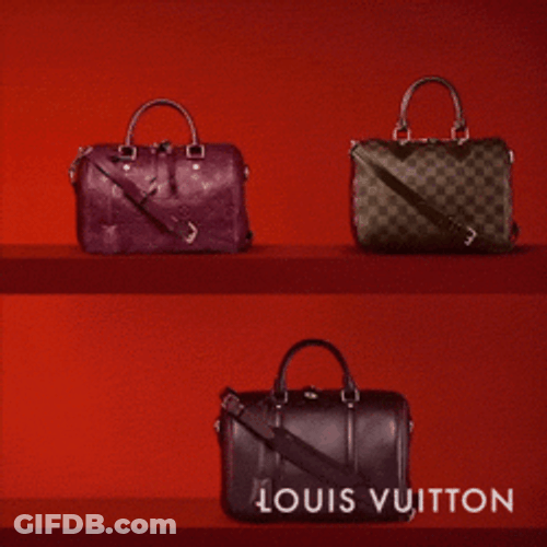 Louis Vuitton Bags Surreal Animation GIF