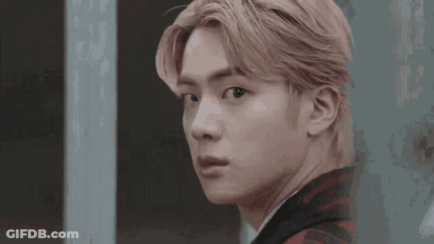 Louis Vuitton Film BTS Jin GIF