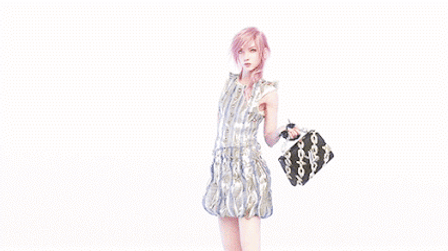 Louis Vuitton Lightning Final Fantasy GIF