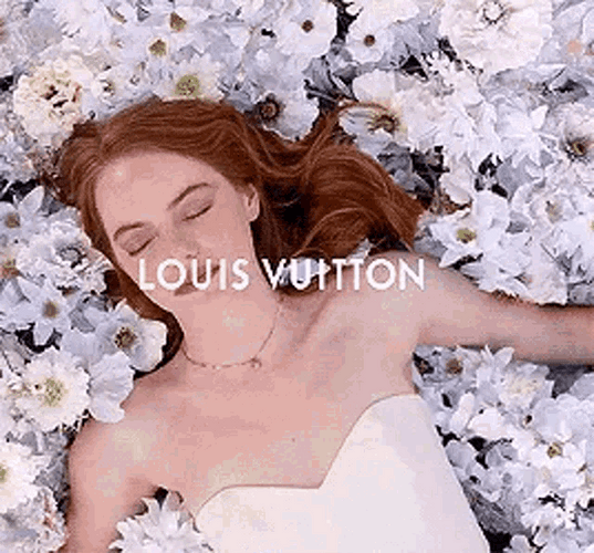 Louis Vuitton Model Emma Stone GIF