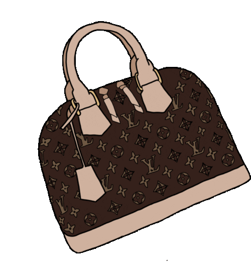 Louis Vuitton Purse Cute Sticker GIF