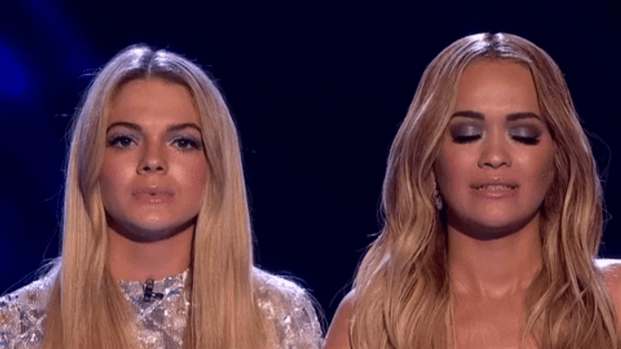 Louisa Johnson Rita Ora Happy Tears GIF