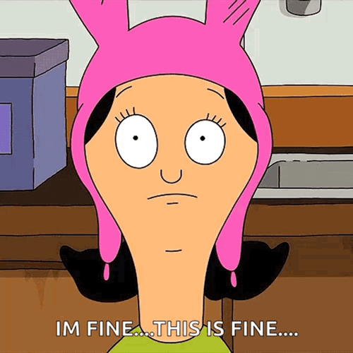Louise Belcher Eye To Twitching Eye GIF