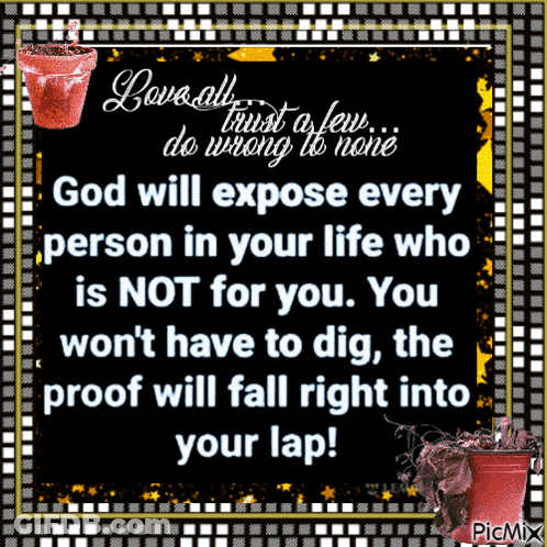 Love All Trust A Few Do Wrong To None GIF