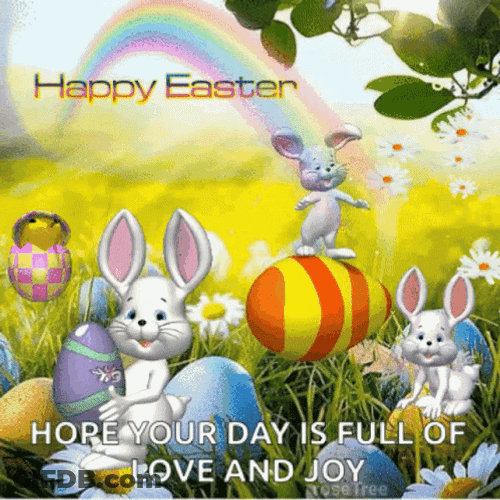 Love And Joy Good Morning Happy Easter GIF