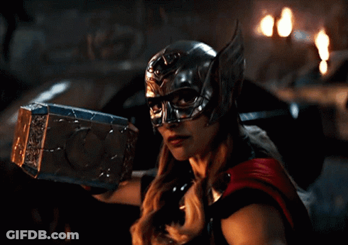 Love And Thunder Natalie Portman GIF