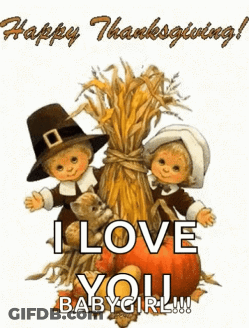 Love Animated Thanksgiving GIF