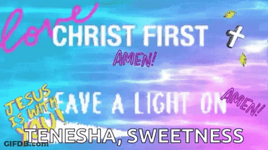 Love Christ First Can I Get An Amen GIF