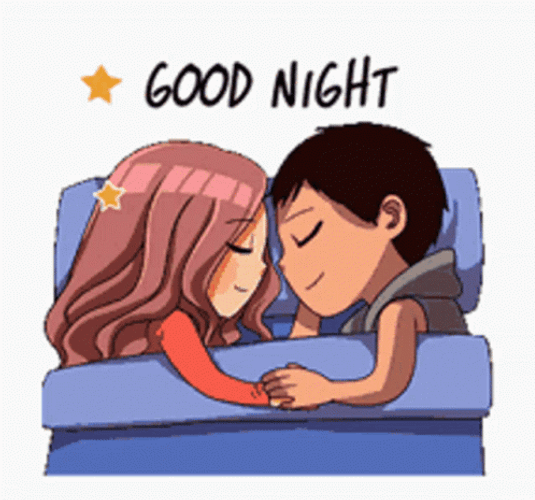 Love Good Night Holding Hands GIF