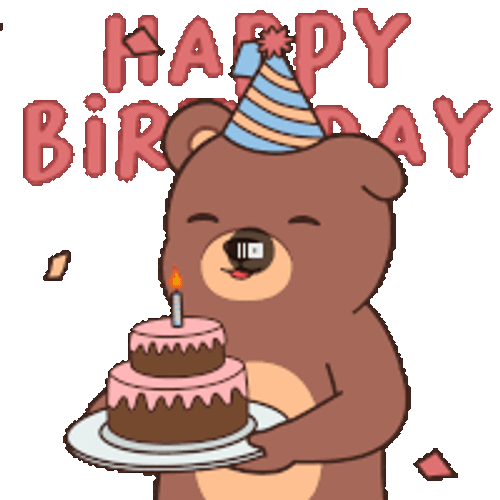 Love Happy Birthday Sticker GIF