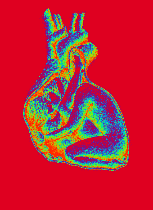 Love Heart Kissing GIF