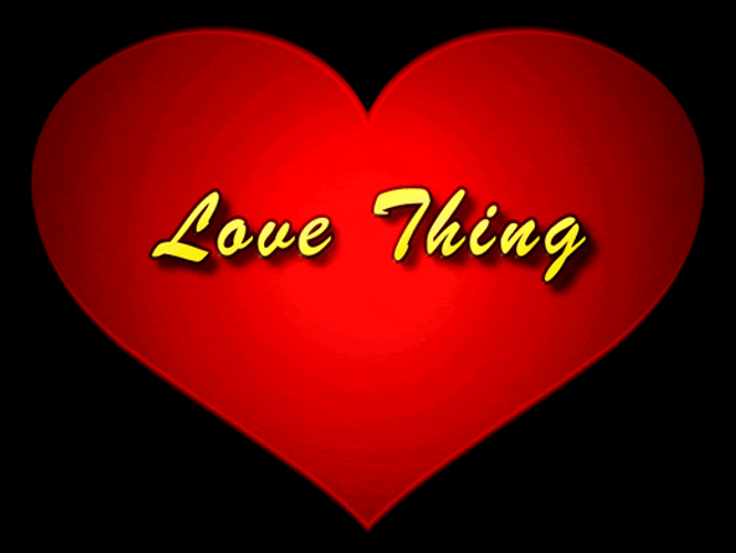 Love Heart Love Thing GIF