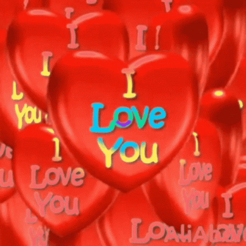 Love Heart Stamp GIF