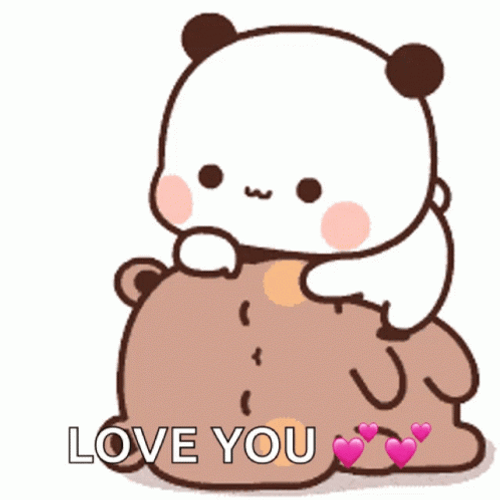 Love Hug Milk And Mocha Bear GIF