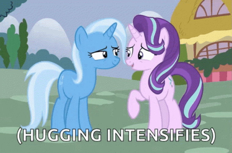 Love Hug My Little Pony GIF