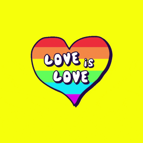 Love Is Love Beating Heart GIF