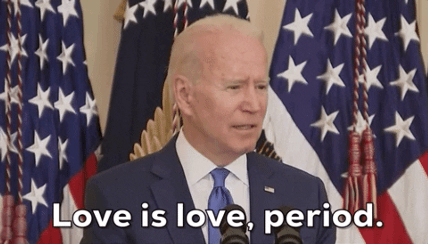 Love Is Love Joe Biden GIF