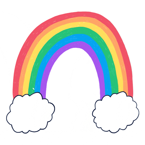 Love Is Love Rainbow Drawing GIF