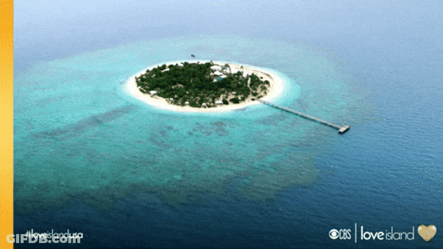Love Island Birds Eye View GIF