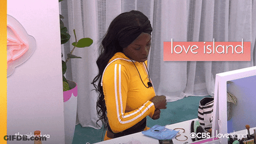Love Island Is Hard Justine GIF