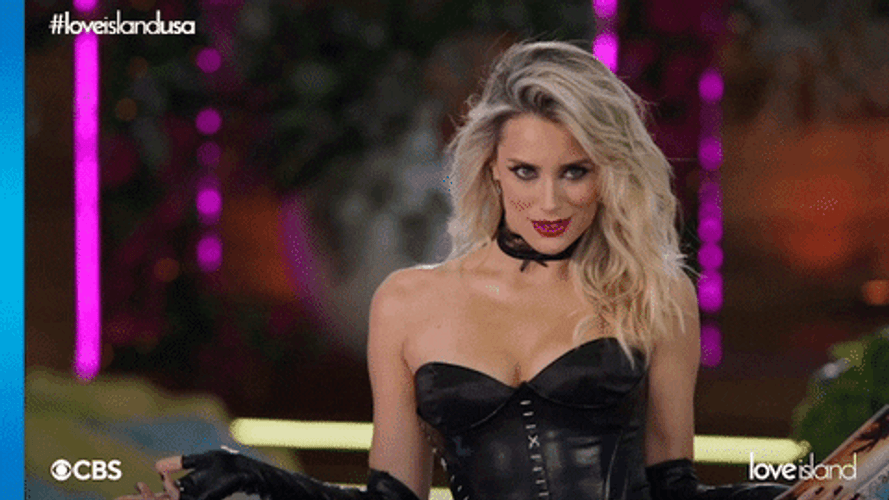 Love Island USA Arielle Moving Head GIF