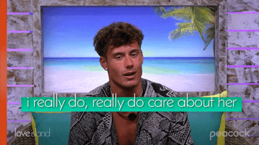 Love Island USA Isaiah Care About Her GIF