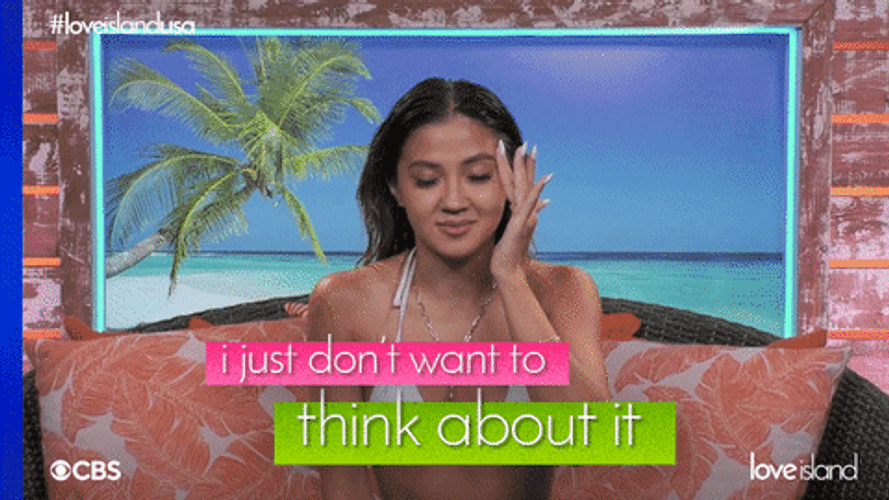Love Island USA Kyra Dont Want To Think GIF