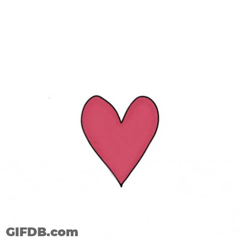 Love Letter Heart Tunnel Beating GIF