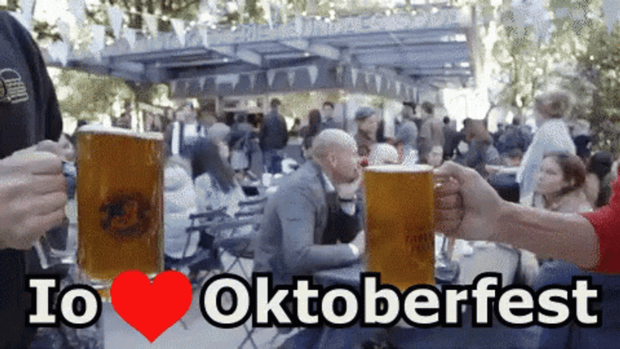 Love Oktoberfest Toast GIF