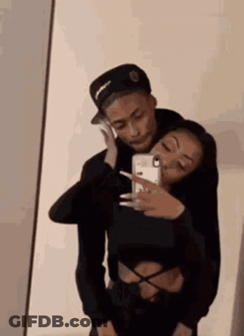 Love Relationship Sweet Couple Selfie GIF