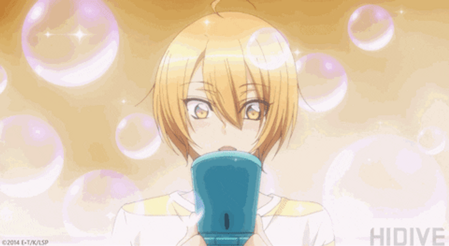 Love Stage Izumi Sena Handsome Happy Face GIF
