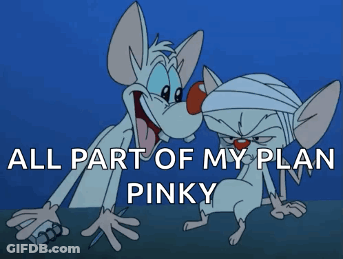 Love Surrounded By Colorful Hearts On Pink GIF