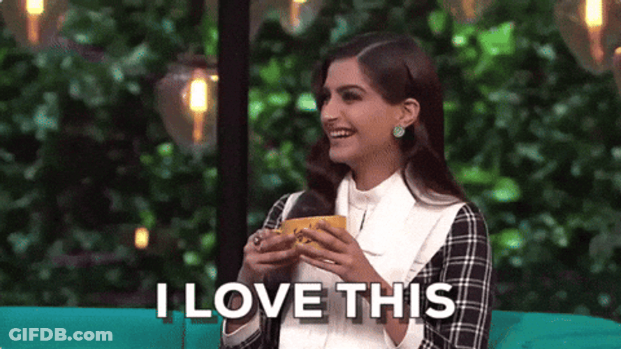 Love This Coffee Karan GIF