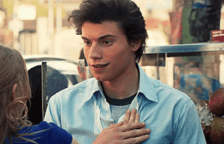 Love Victor Series Felix Weston Heart Pumping GIF