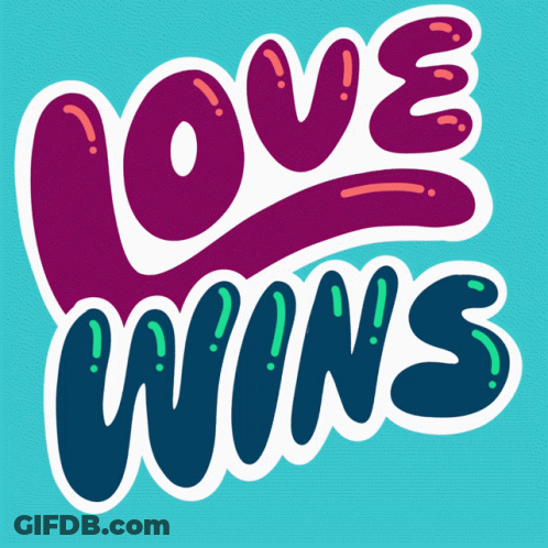 Love Wins Sign GIF