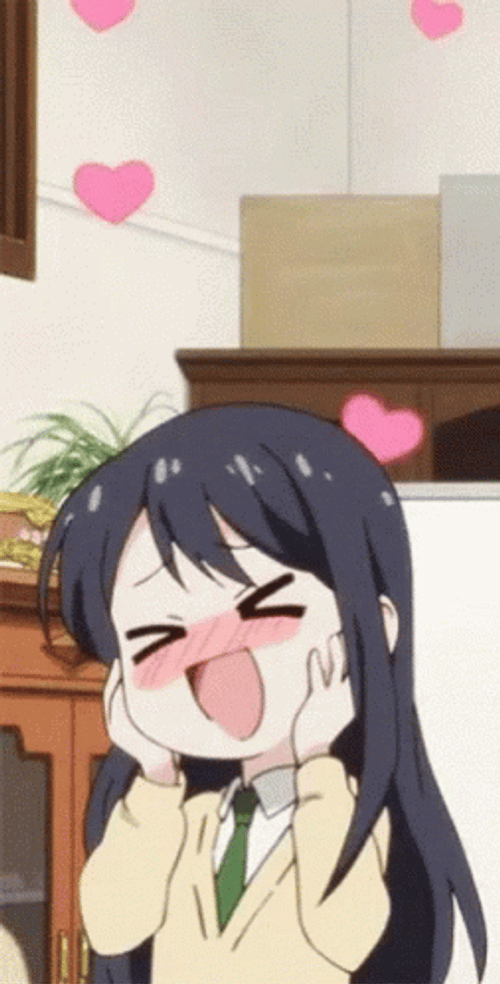 Love You Anime Lovestruck GIF