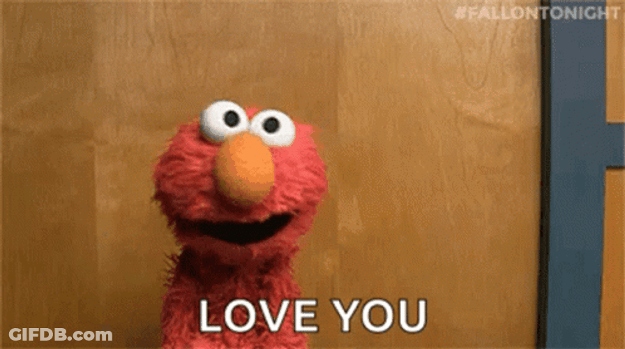 Love You Elmo Meme GIF