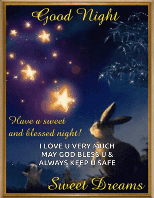 Love You Good Night And God Bless GIF