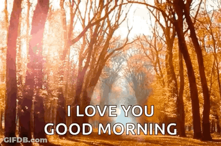 Love You Happy Fall Sunday Good Morning GIF
