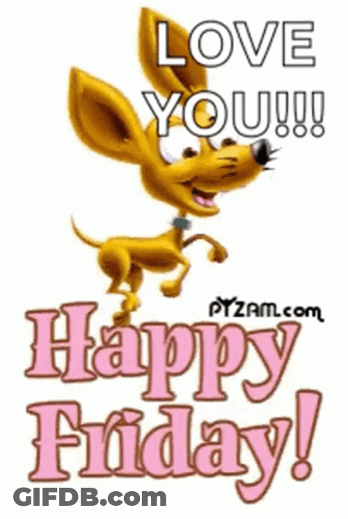 Love You Happy Friday Meme GIF