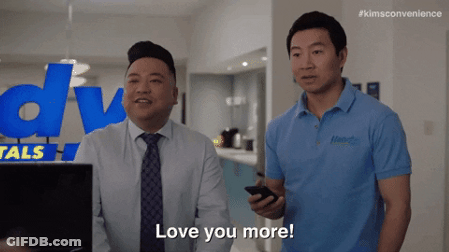 Love You More Cashier GIF