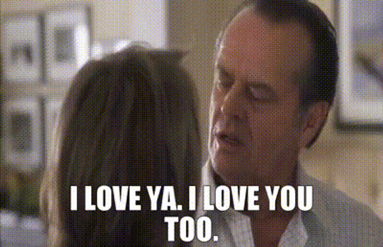 Love You So Much Elderly Couple GIF