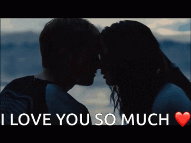 Love You So Much Sweet Kiss GIF