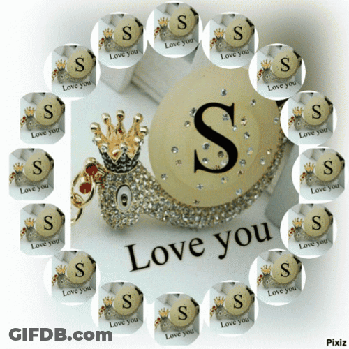 Love You With S On Crystals GIF