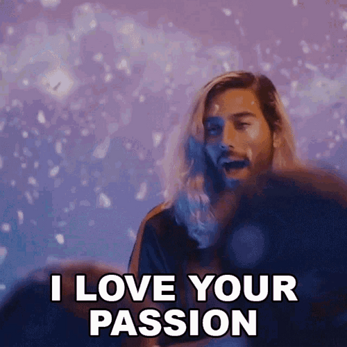 Love Your Passion Justin Murry Pointing GIF