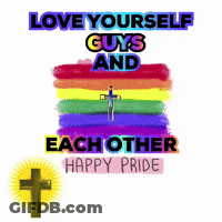 Love Yourself Guys And Each Other GIF