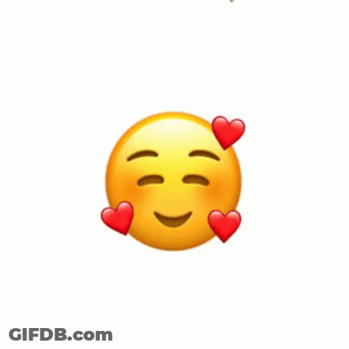 Loved And Roses Emoji GIF