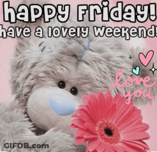 Lovely Weekend Friday Meme GIF