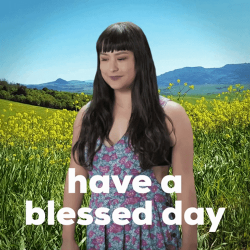 Lovely Woman Good Morning Have A Blessed Day GIF